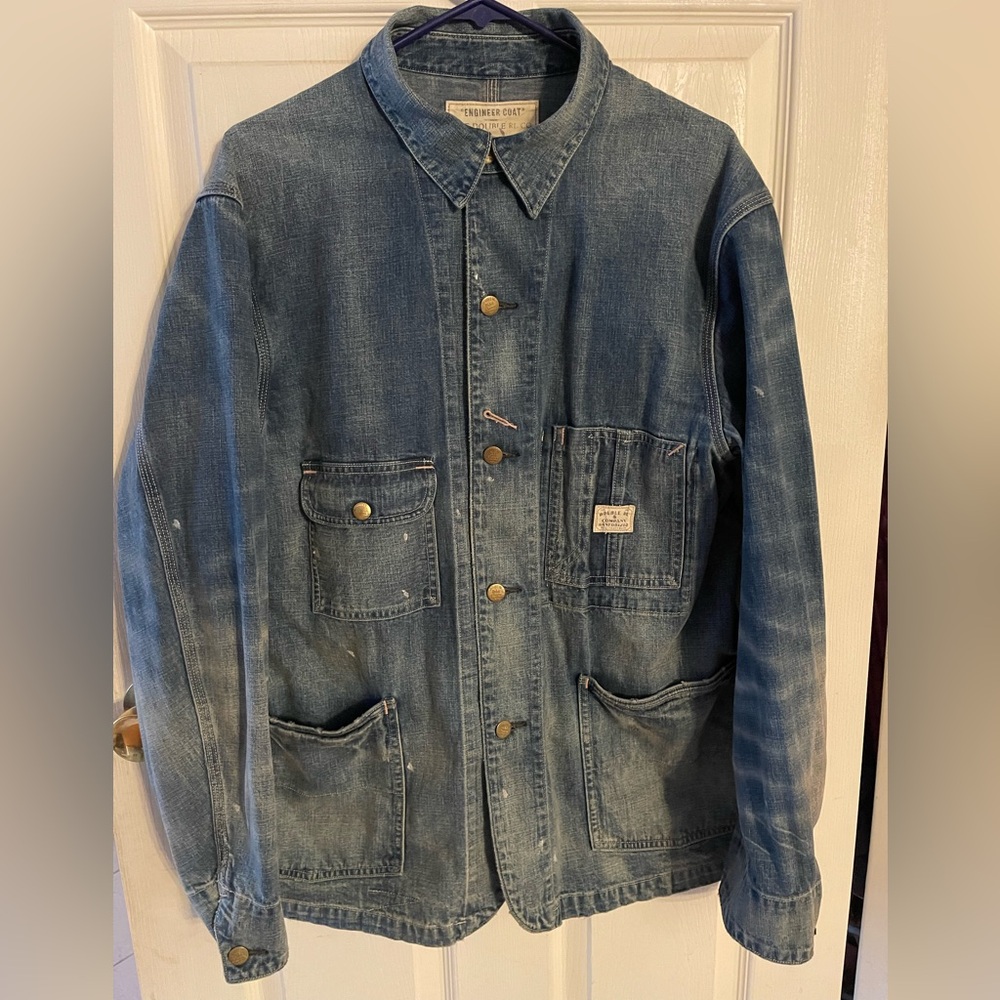 RRL Ralph Lauren engineer coat men’s size large